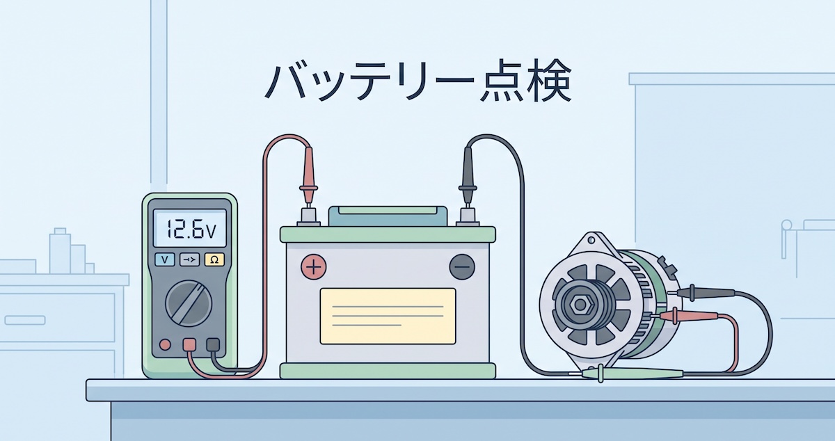 最新の輸入車は電気の消費量が多く、バッテリーの健康状態が走行性能に直結します。