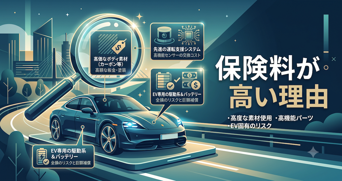 なぜ輸入車の車両保険は高額になりやすいのか