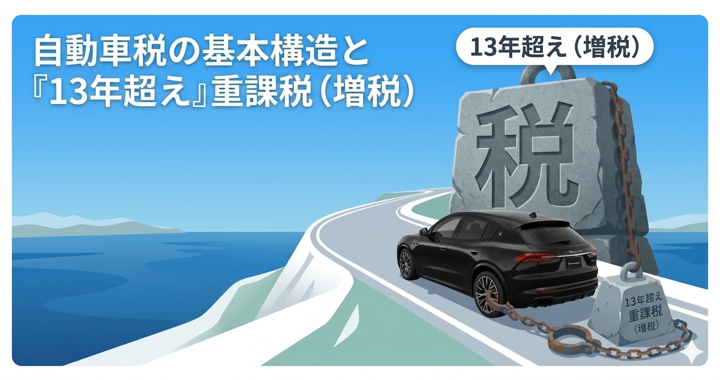 「13年越え」重課税(増税)