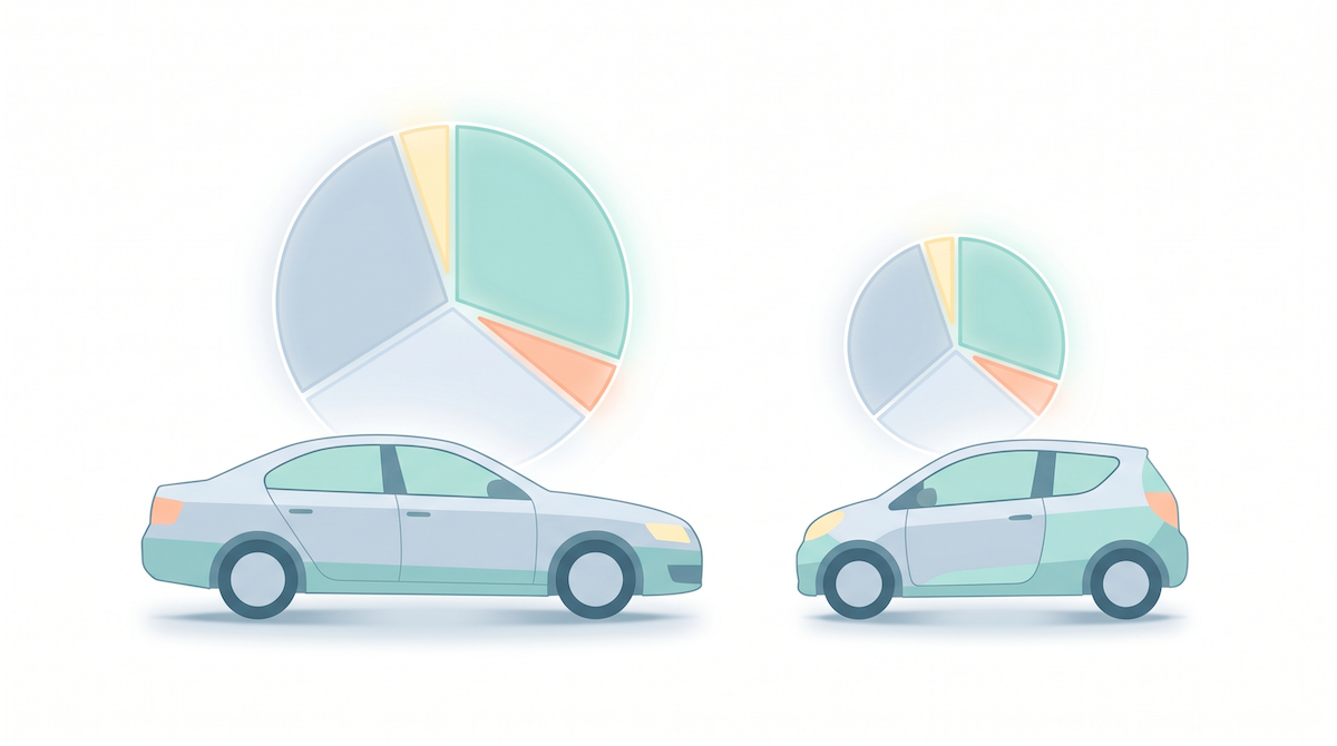 車の維持費、年間いくらかかる?(普通車と軽自動車の比較)