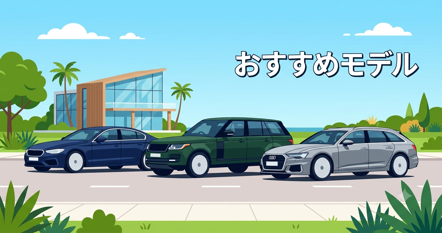 ゴルフに最適な輸入車ラインナップ